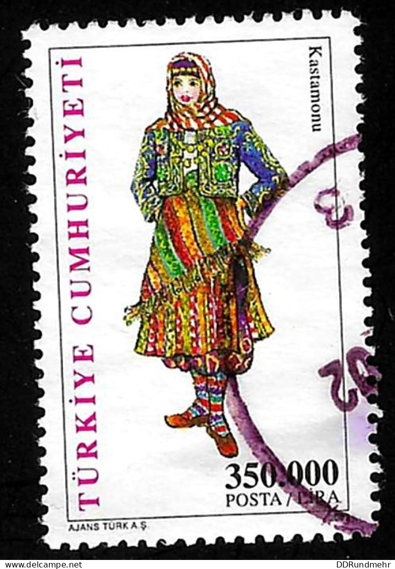 2002 Women's Clothing  Michel TR 3297 Stamp Number TR 2822 Yvert Et Tellier TR 3026 Stanley Gibbons TR 3494 Used - Usati