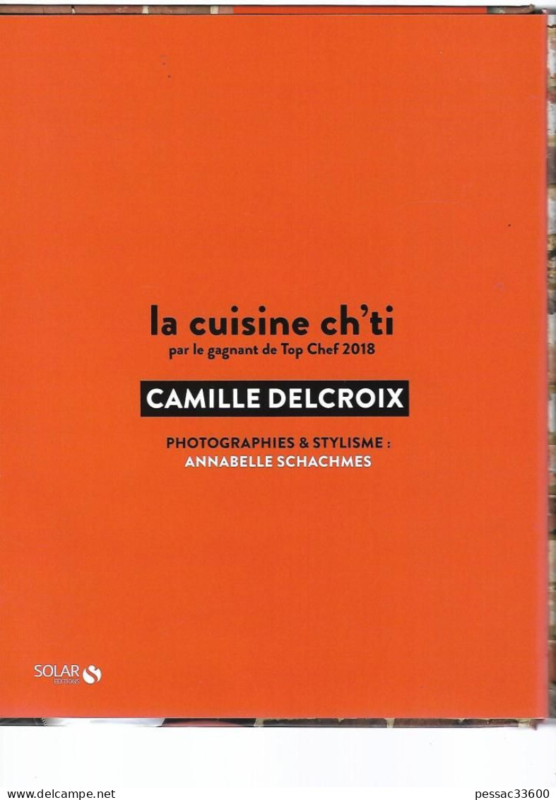 .	La popote du Nord Camille Delcroix RE BE in-4  édition Solar 2019