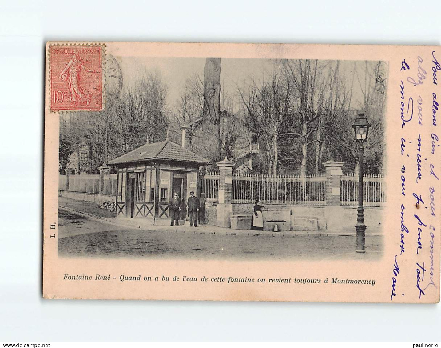MONTMORENCY : Fontaine René - Très Bon état - Montmorency