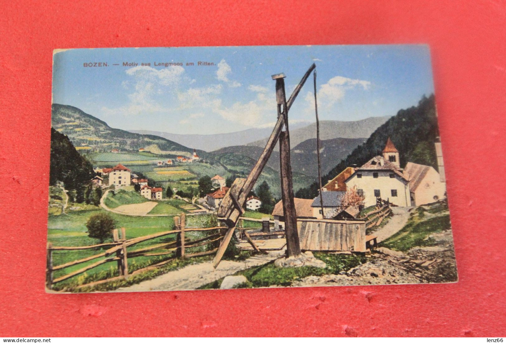 Bolzano Bozen Longomoso Lengmoos Ritten Motivo Ed. Gerstenberger NV - Bolzano (Bozen)