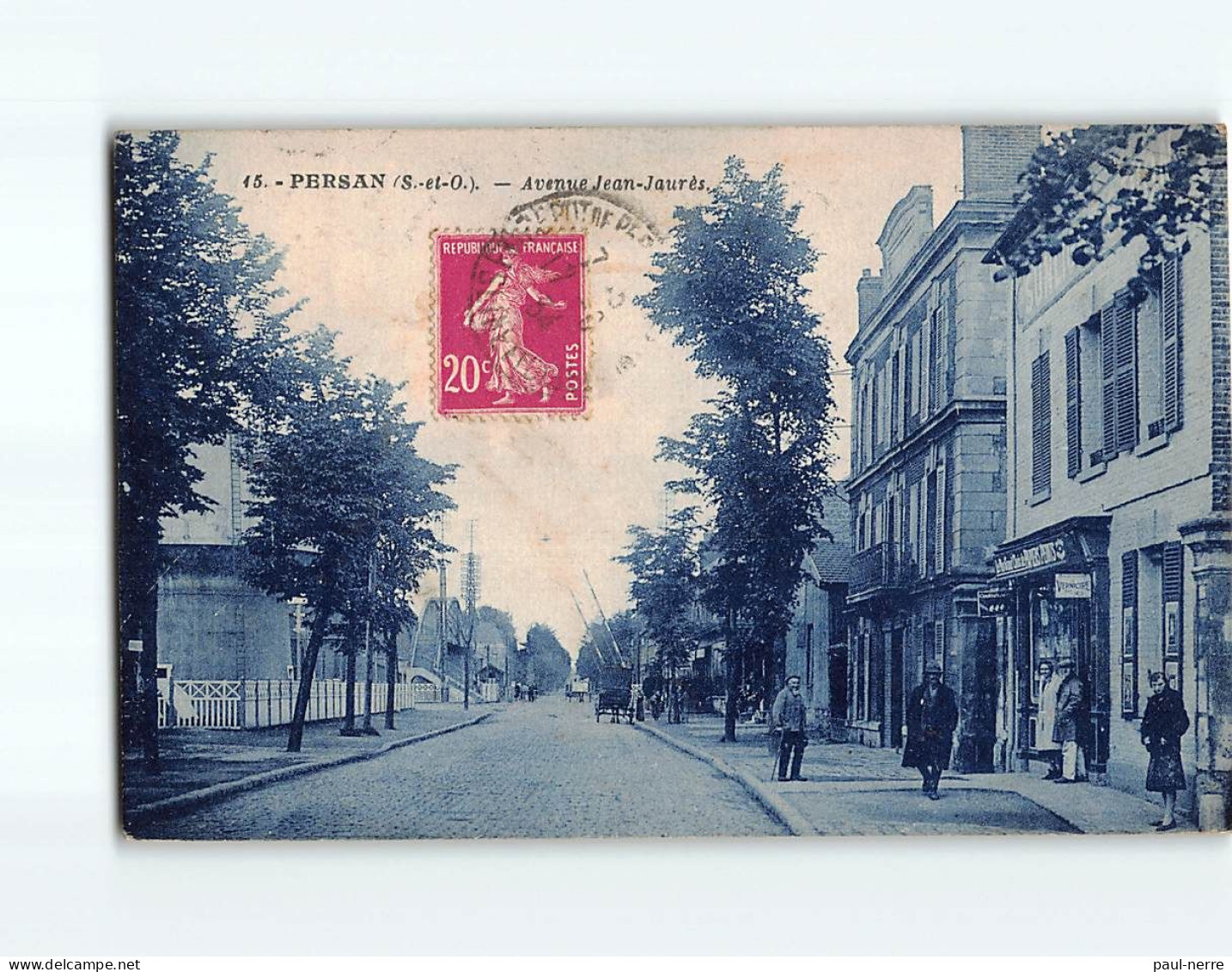 PERSAN : Avenue Jean-Jaurès - état - Persan