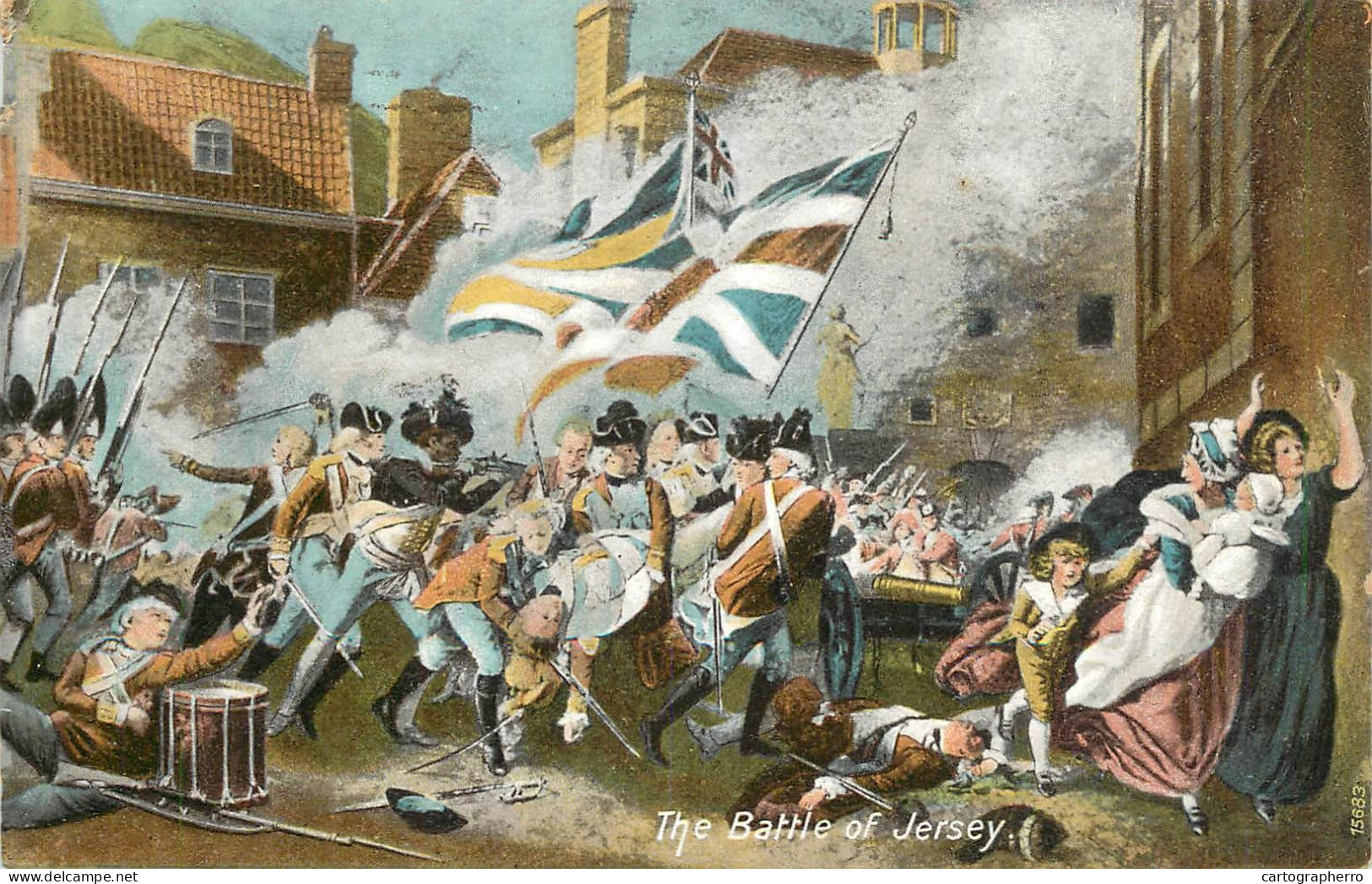 Channel Islands Battle Of Jersey - Guerres - Autres