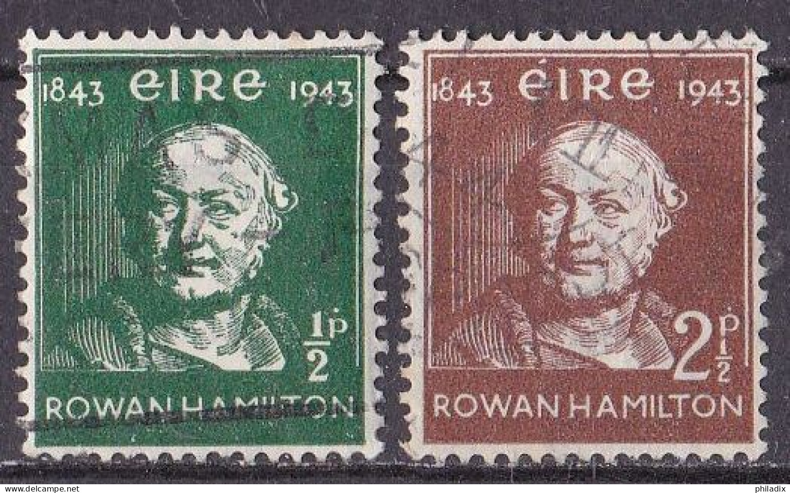 Irland Satz Von 1943 O/used (A5-11) - Gebraucht