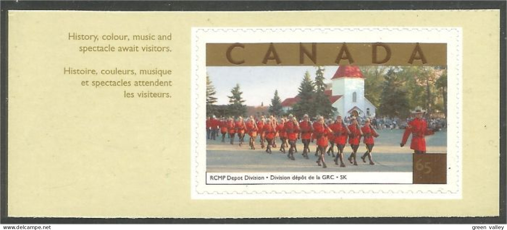 Canada RCMP Parade GRC Police Uniforms Costumes Adhesive MNH ** Neuf SC (C19-89cb) - Kostums
