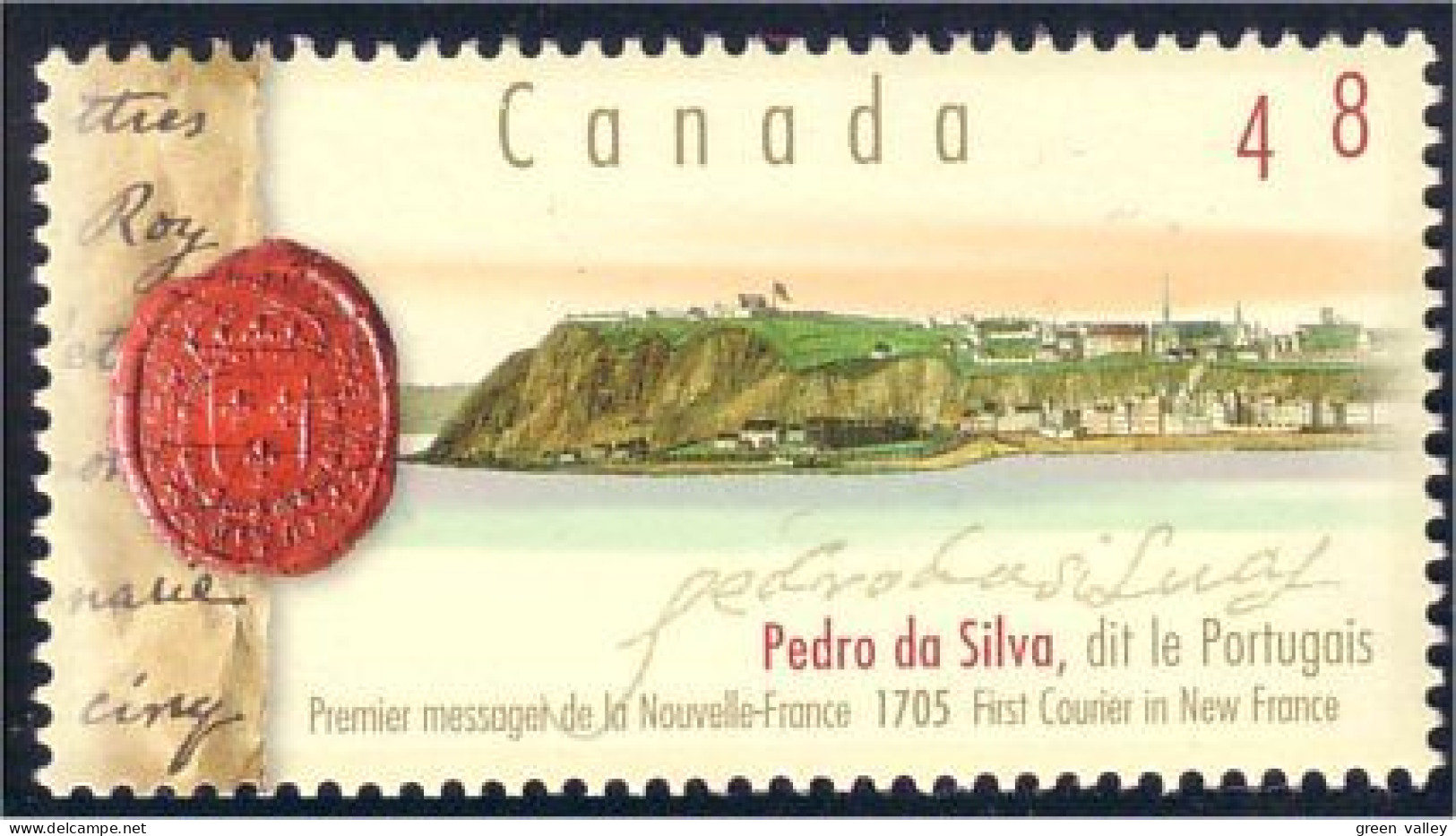 Canada Pedro Da Silva Courrier Poste Facteur MNH ** Neuf SC (C19-88b) - Otros & Sin Clasificación