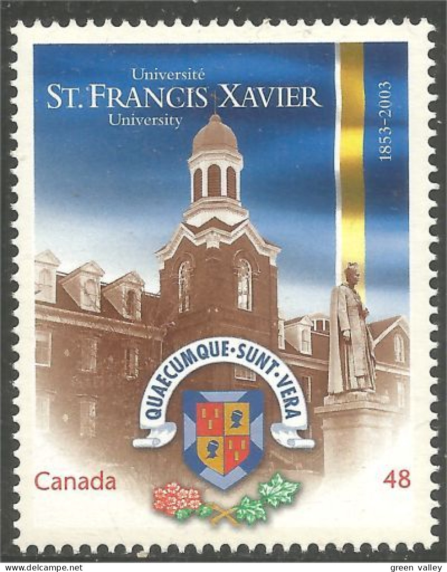 Canada Université St François-Xavier University Coat Of Arms MNH ** Neuf SC (C19-75b) - Stamps