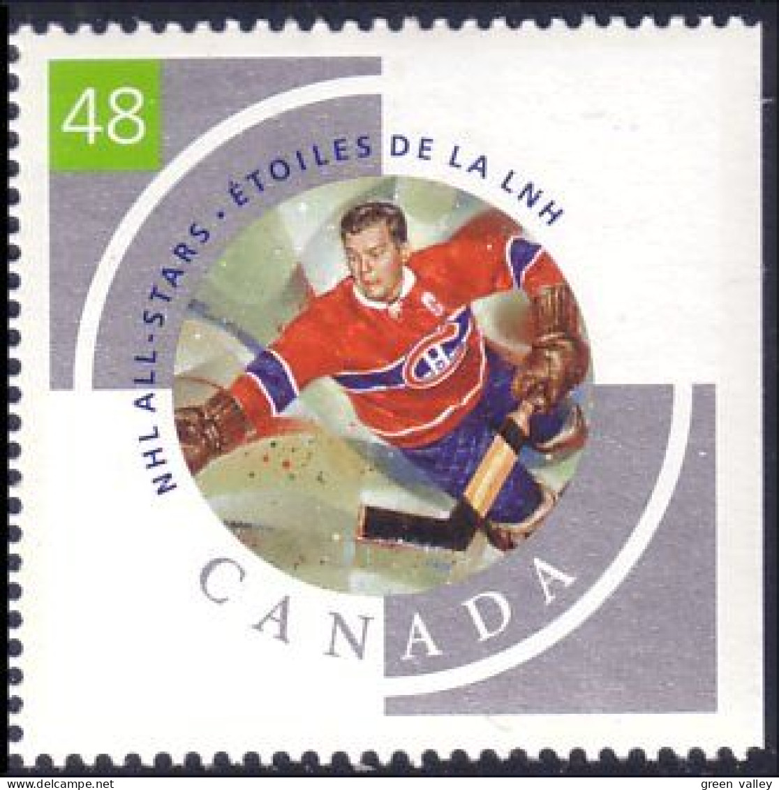 Canada Hockey Bill Durnan MNH ** Neuf SC (C19-71f) - Hockey (Ice)