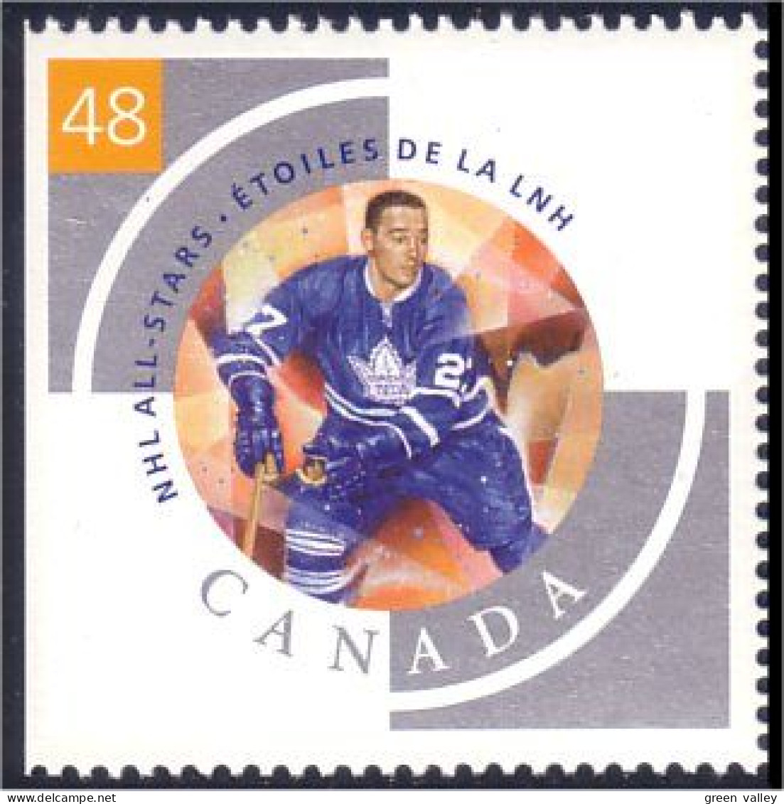 Canada Hockey Frank Mahovlich MNH ** Neuf SC (C19-71a) - Hockey (Ice)