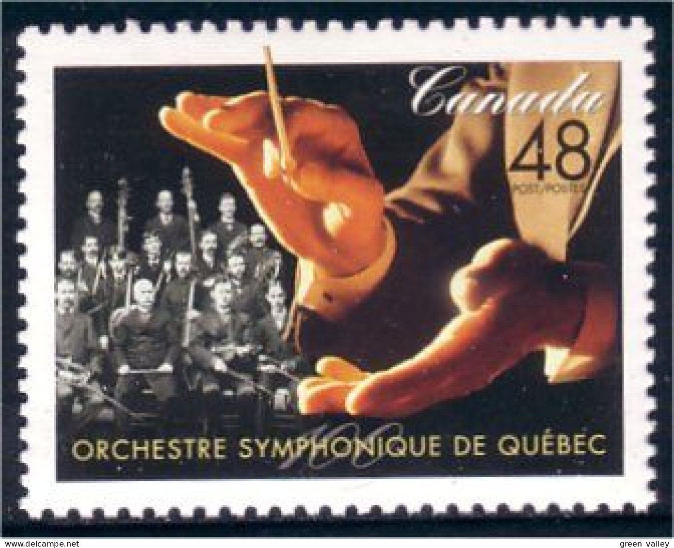 Canada Orchestre Quebec Symphonique Orchestra MNH ** Neuf SC (C19-68b) - Musik