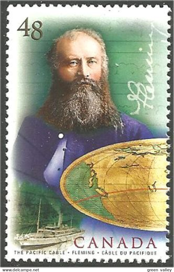 Canada Sandford Fleming Communications Pacific Cable MNH ** Neuf SC (C19-63b) - Telecom