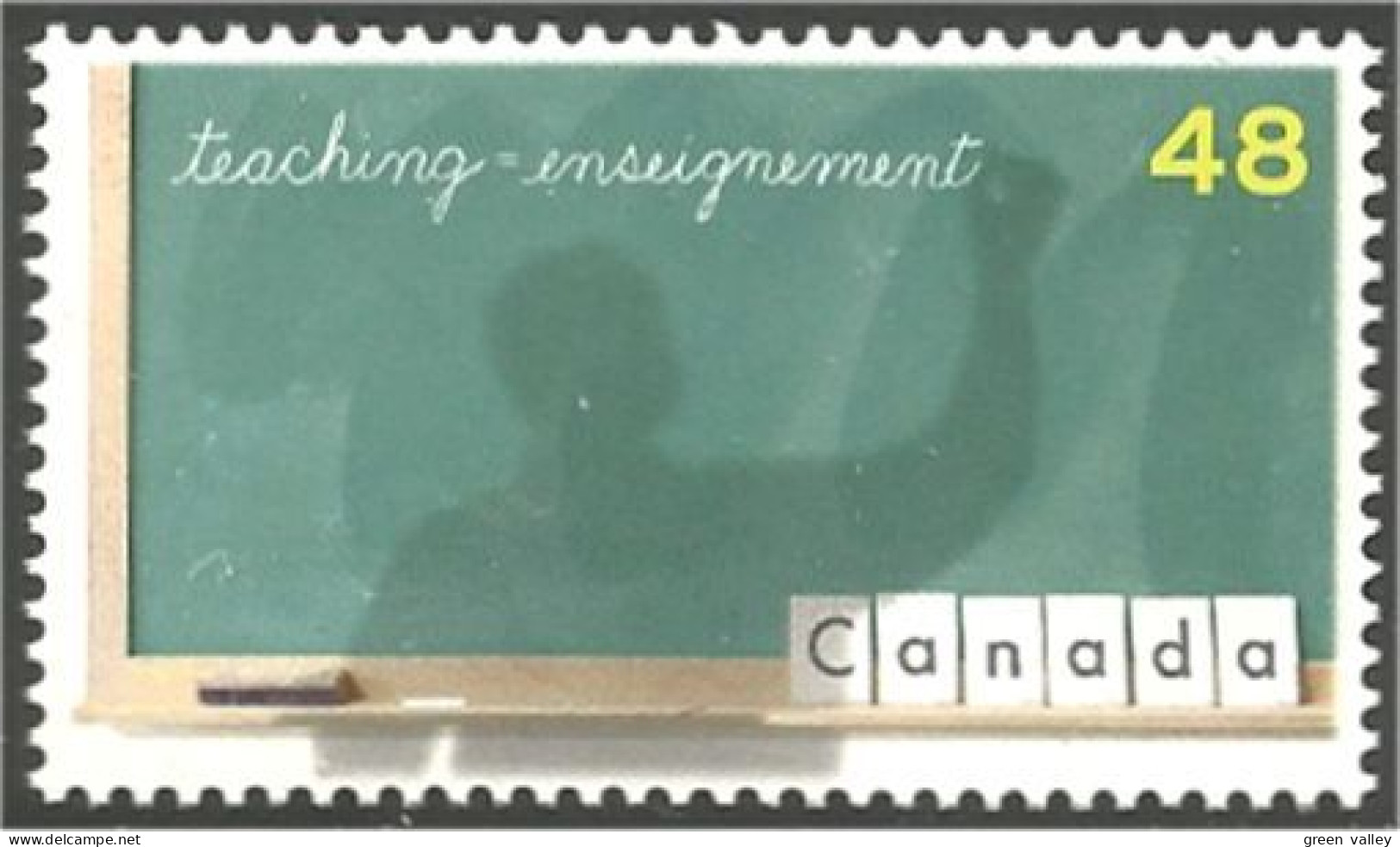 Canada Teaching Enseignement United Nations MNH ** Neuf SC (C19-61c) - UNO
