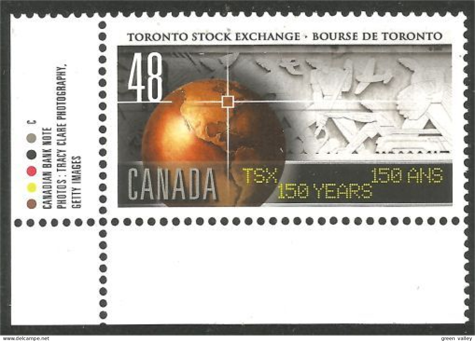 Canada Bourse Toronto Stock Exchange MNH ** Neuf SC (C19-62ll) - Monete