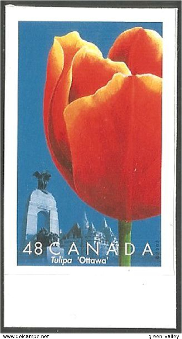 Canada Tulipe Tulip Carnet Booklet Non Dentelé Imperforate MNH ** Neuf SC (C19-46c) - Nuevos