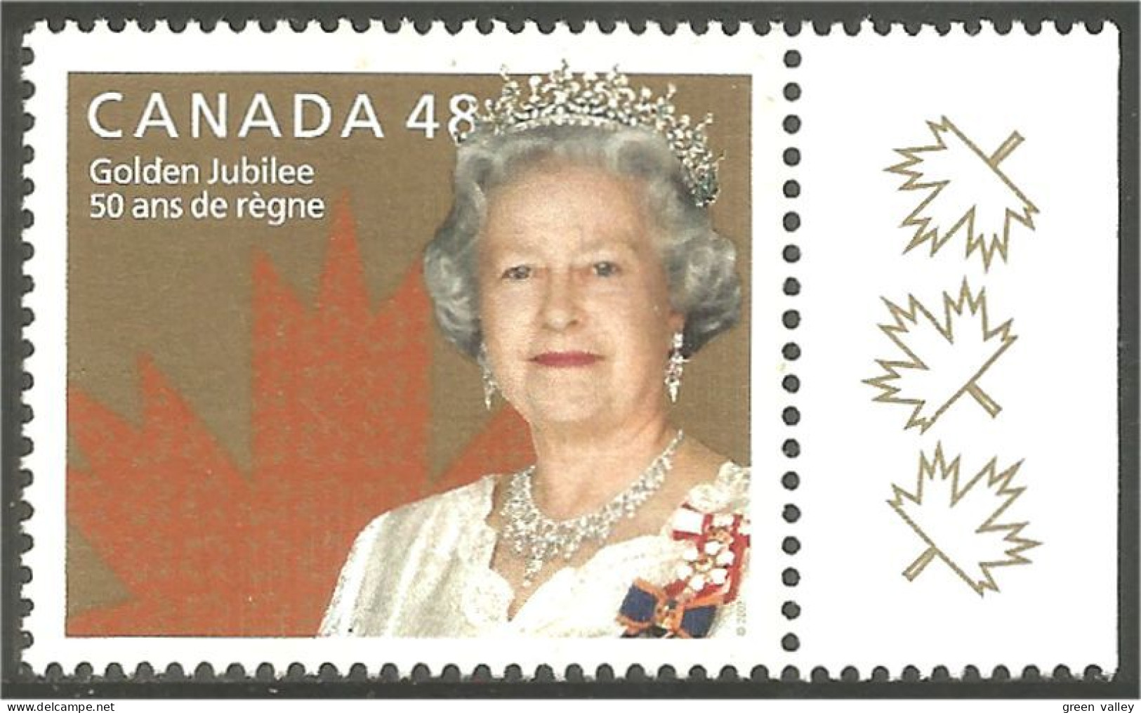 Canada Queen Elizabeth II MNH ** Neuf SC (C19-32db) - Familias Reales