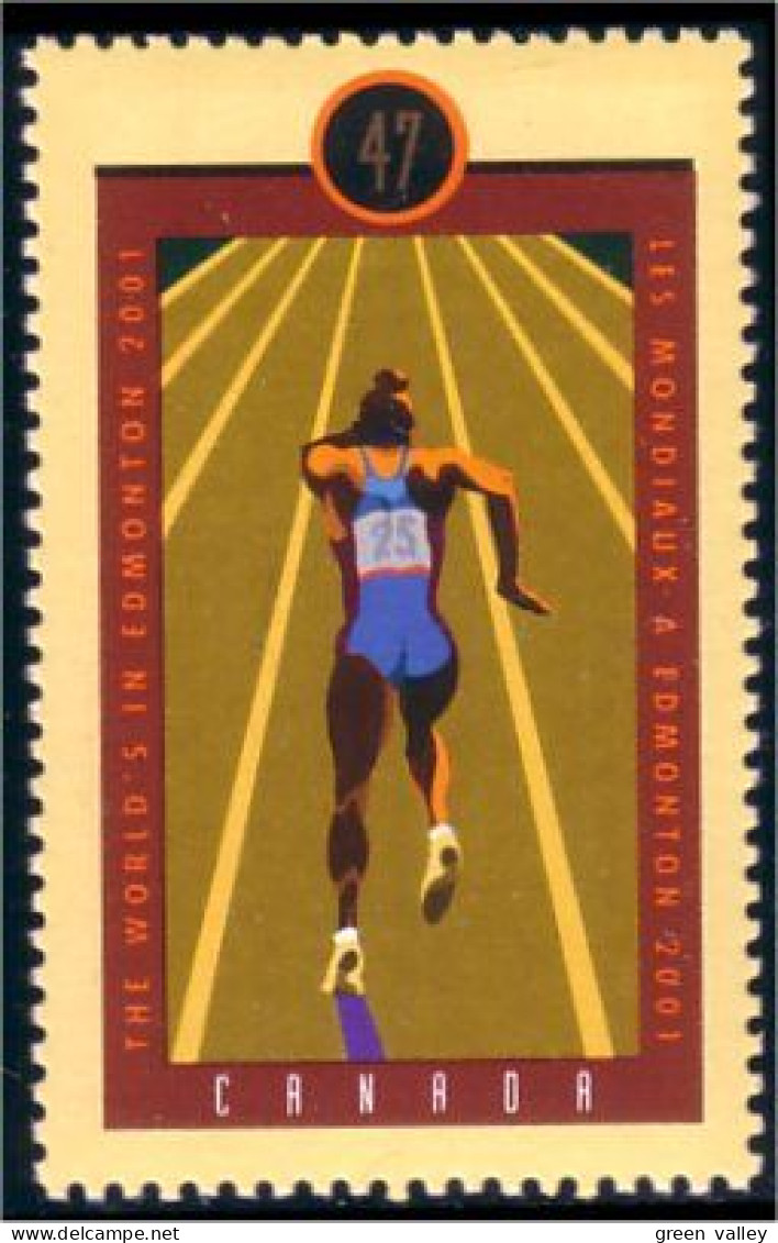 Canada Course Running MNH ** Neuf SC (C19-08b) - Atletiek