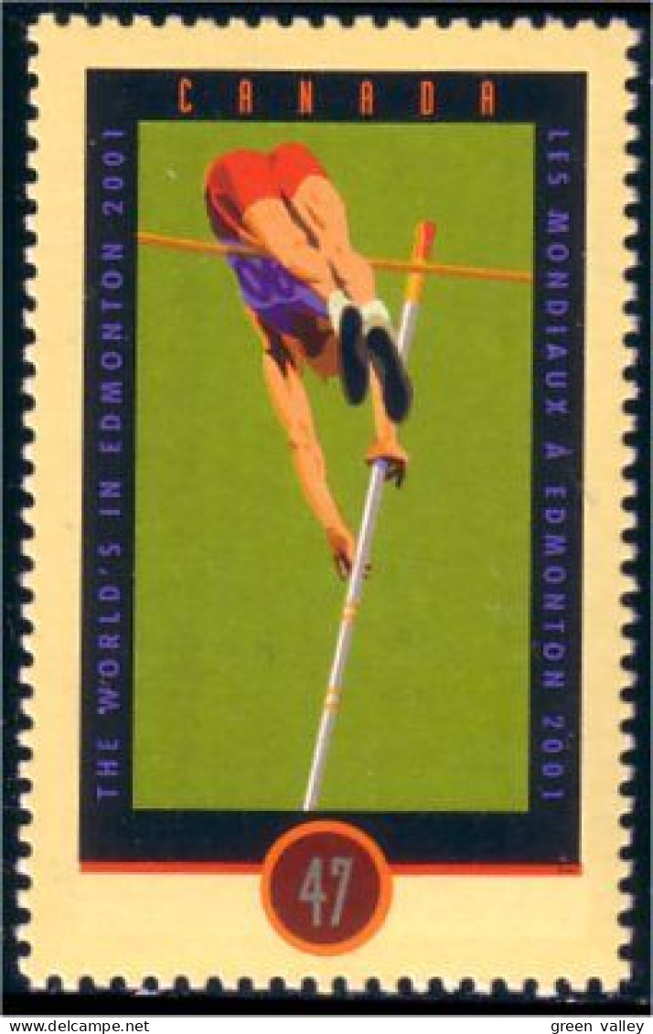 Canada Saut Hauteur High Jump MNH ** Neuf SC (C19-07b) - Athlétisme