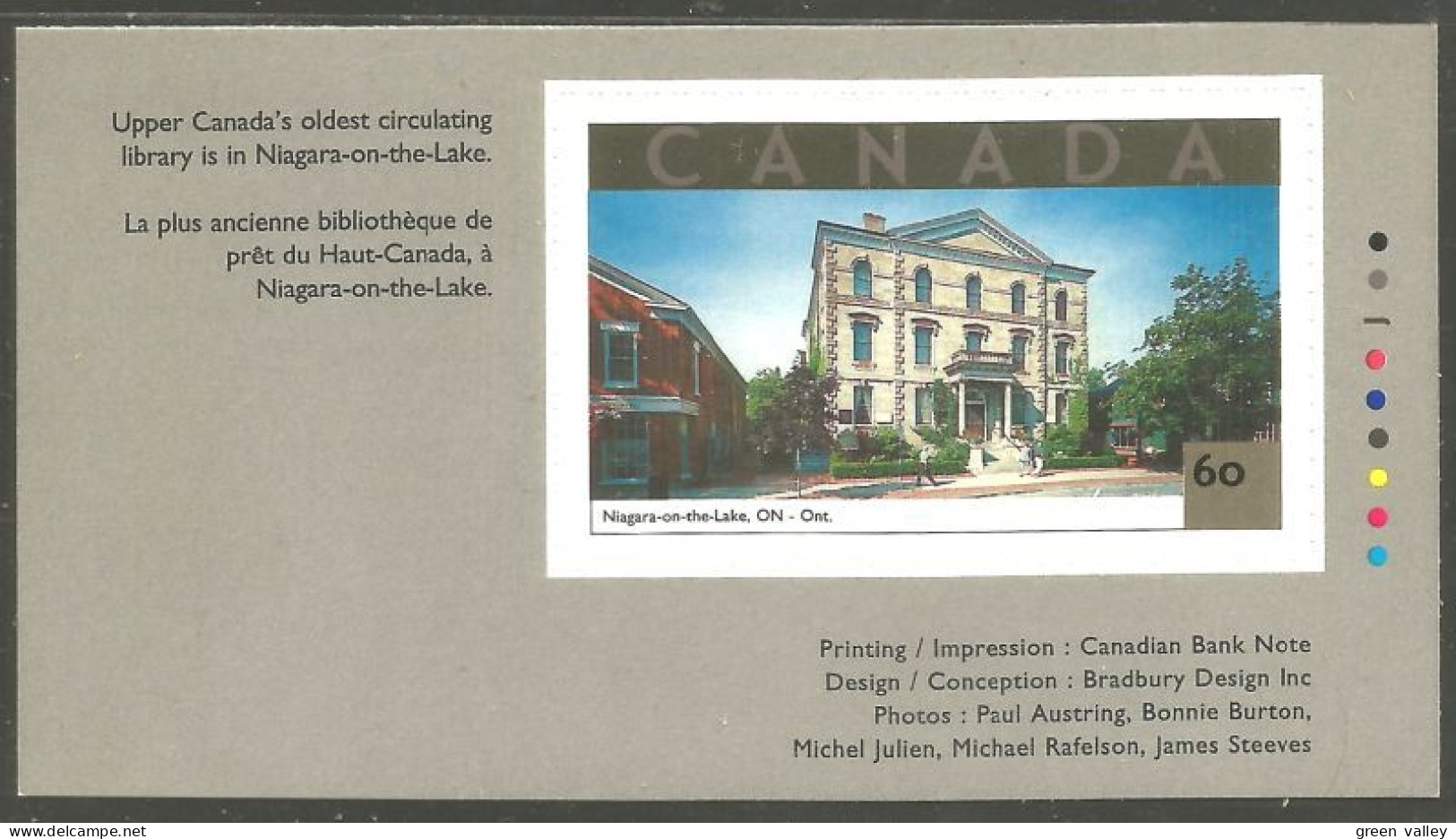 Canada Niagara-On-The-Lake Bibliothèque Livre Book Library MNH ** Neuf SC (C19-03eb) - Alberi