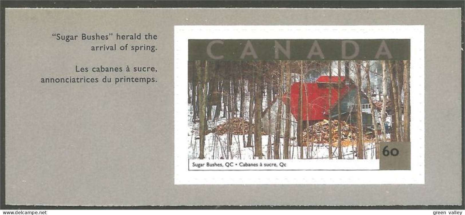 Canada Maple Sugar Bush Cabane Sucre Erable MNH ** Neuf SC (C19-03db) - Trees