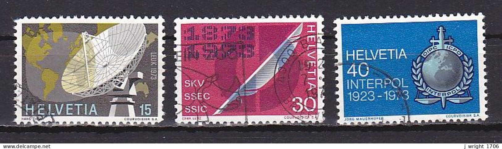 Switzerland, 1973, Publicity Issue, Set, USED - Used Stamps