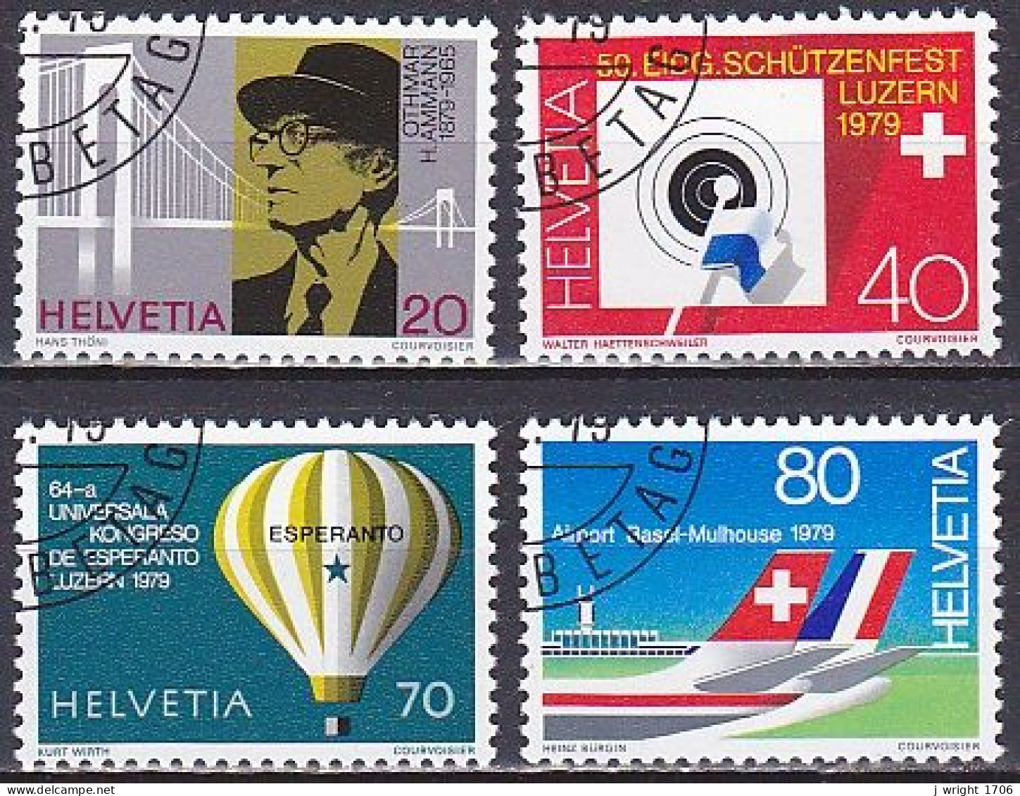 Switzerland, 1979, Publicity Issue, Set, CTO - Used Stamps