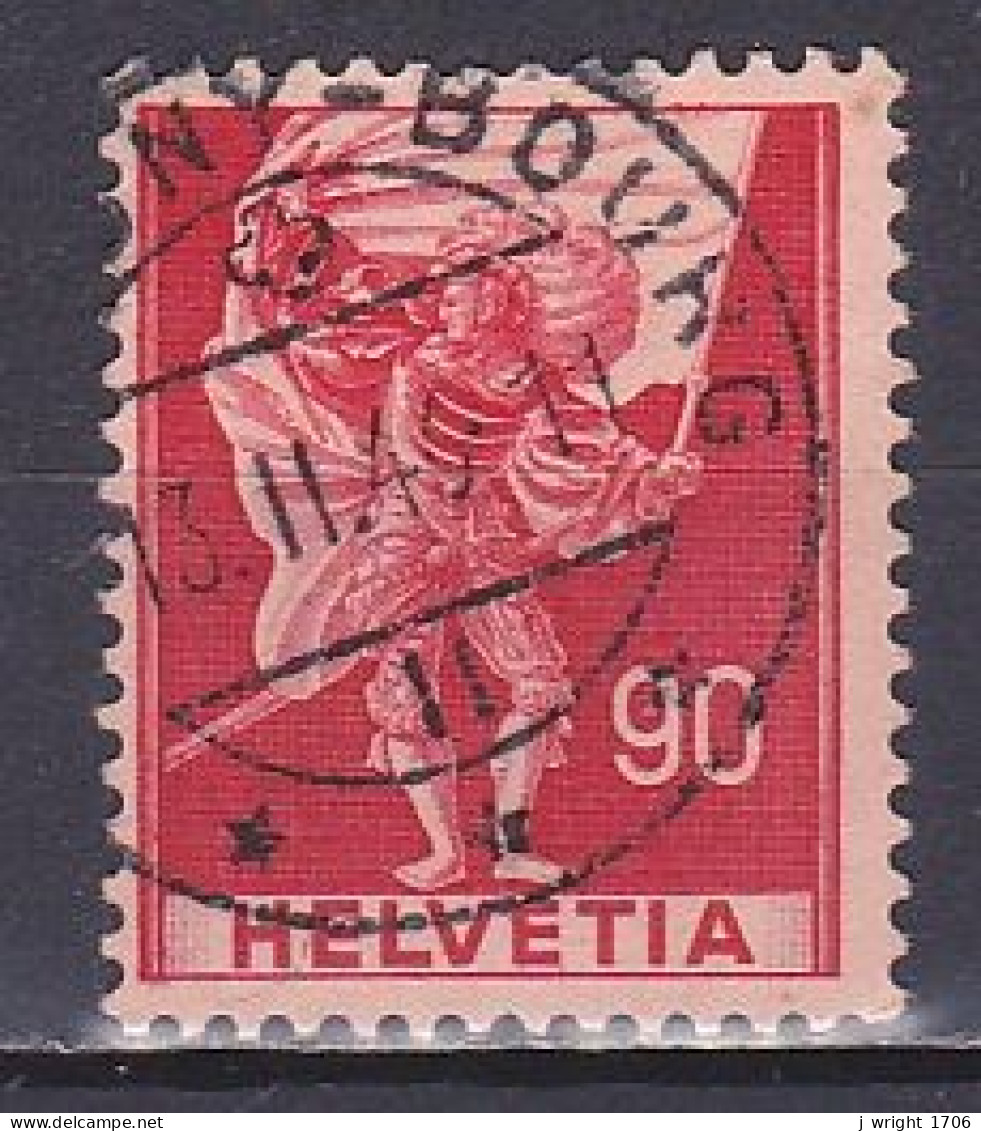 Switzerland, 1941, Historical Images/Standard-bearer, 90c, USED - Used Stamps