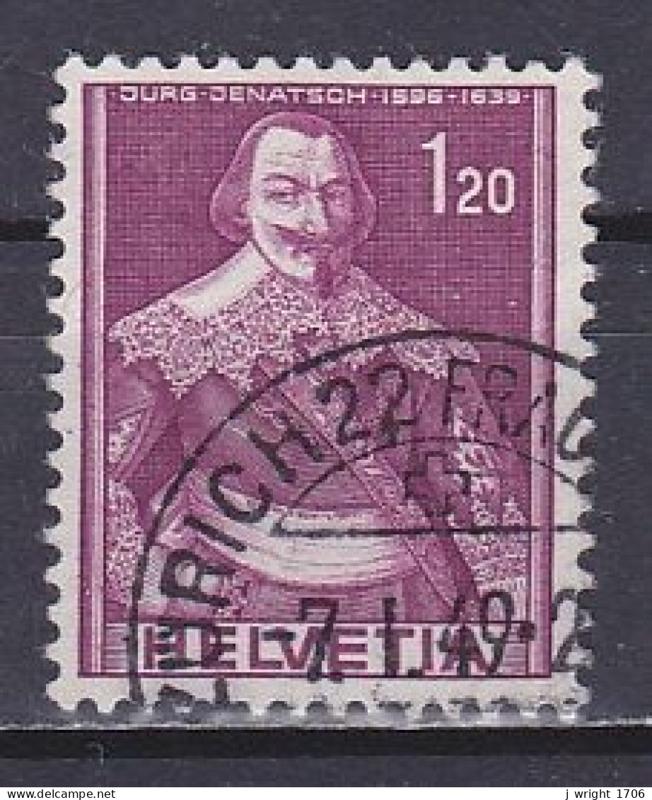 Switzerland, 1941, Historical Images/Jürg Jenatsch, 1.20Fr, USED - Used Stamps
