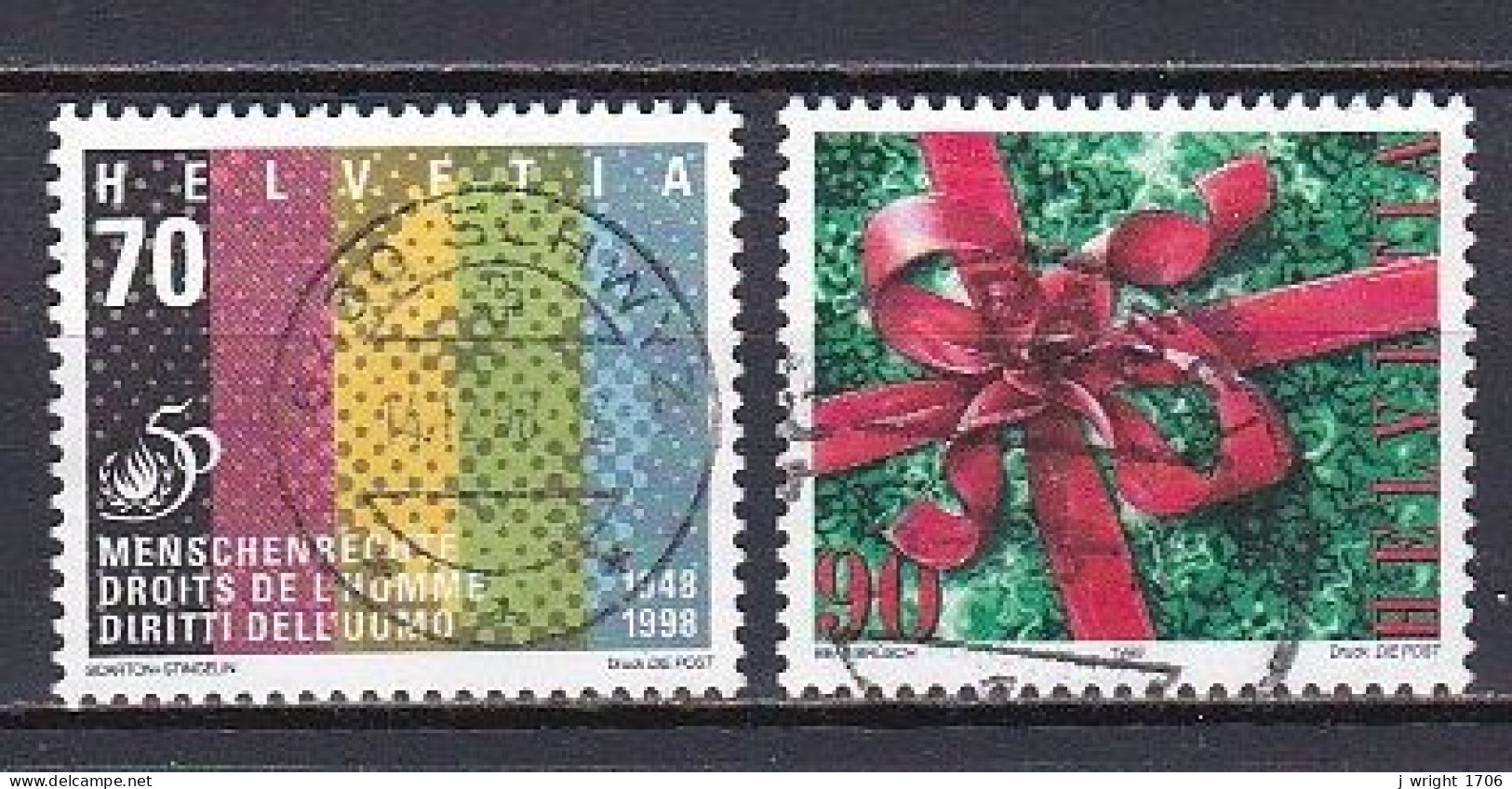 Switzerland, 1998, Publicity Issue, Set, USED - Usados