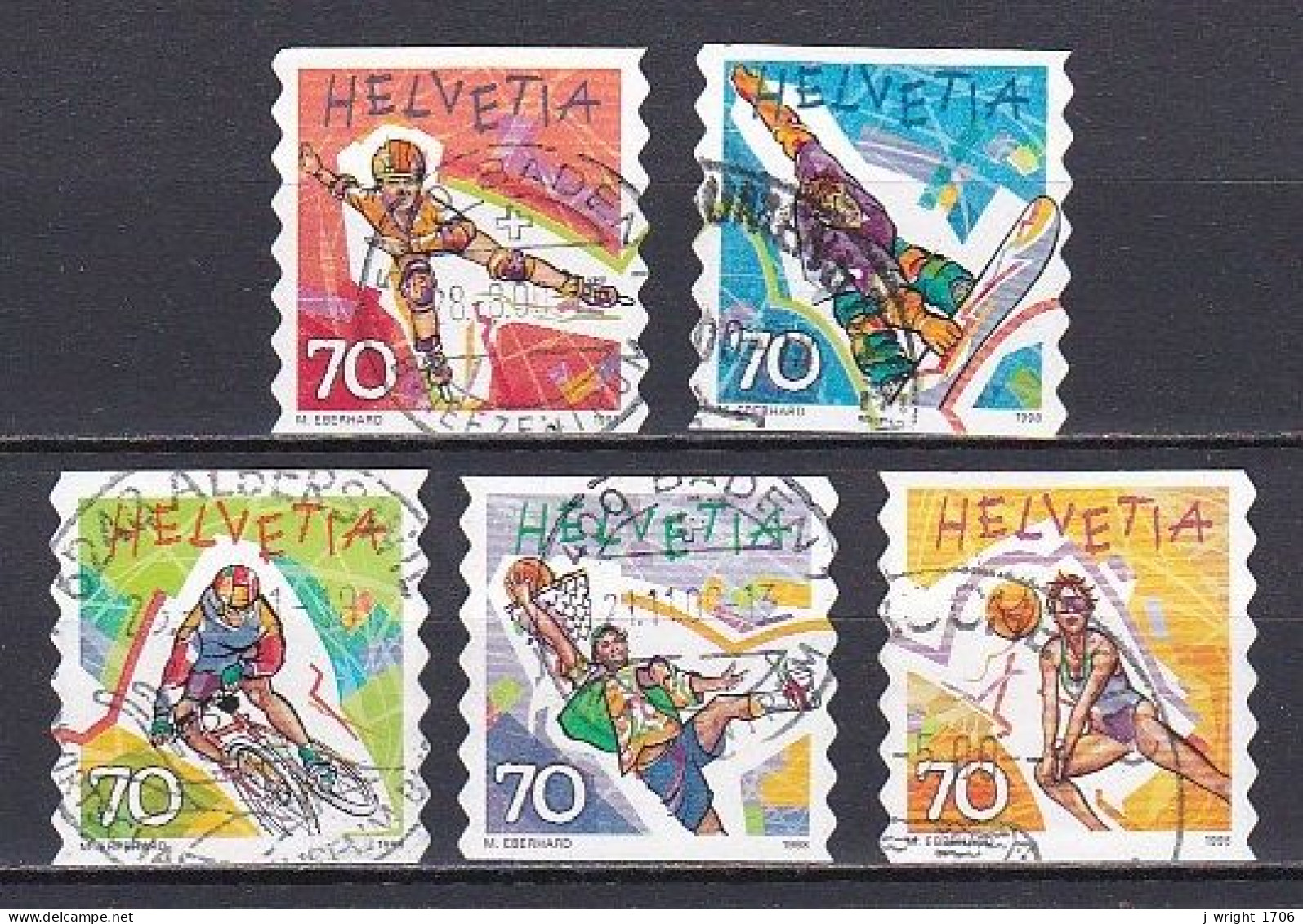 Switzerland, 1998, Youth Sorts, Set, USED - Used Stamps