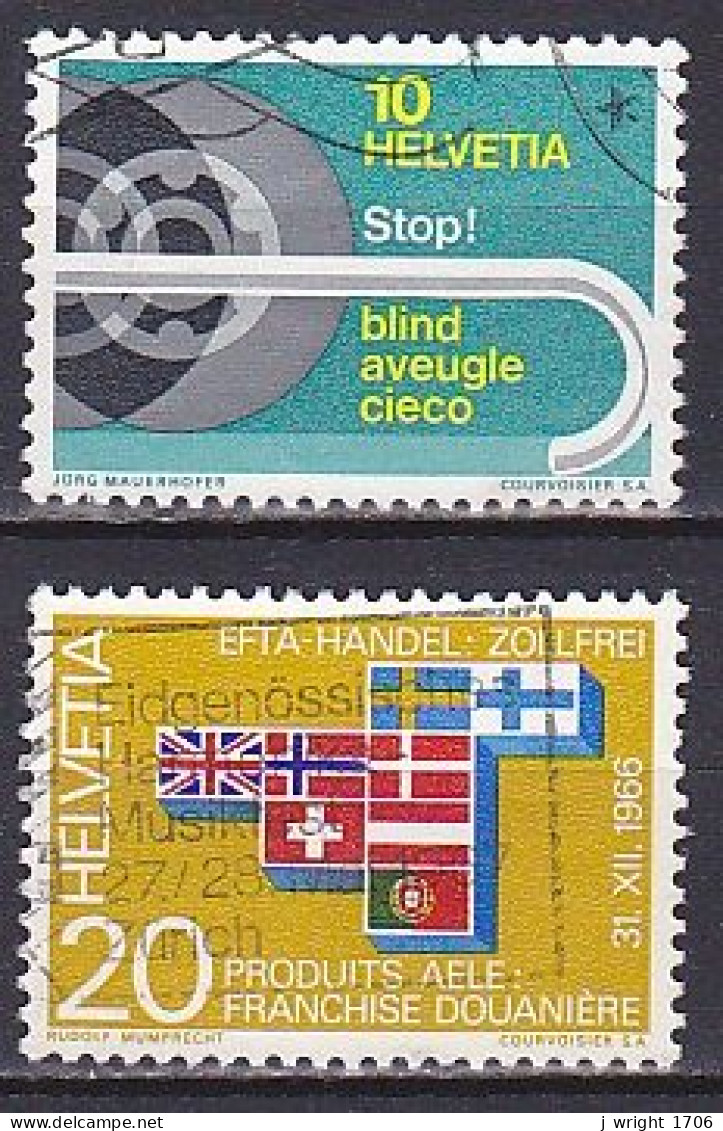 Switzerland, 1967, Publicity Issue, Set, USED - Used Stamps