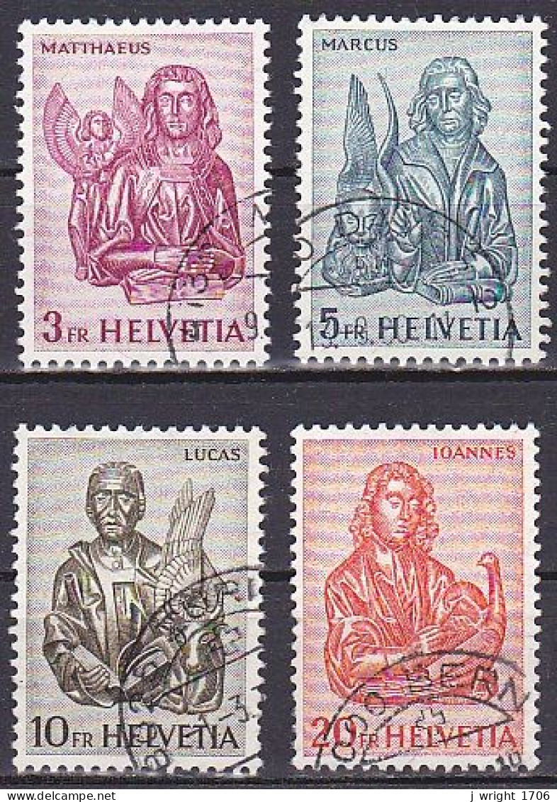 Switzerland, 1961, Evangelists, Set, USED - Used Stamps