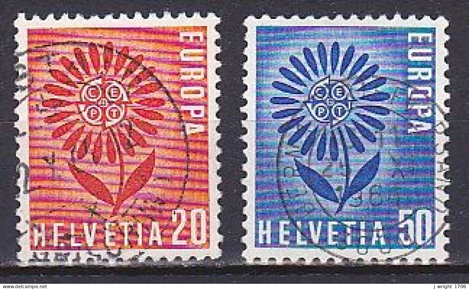Switzerland, 1964, Europa CEPT, Set, USED - Gebraucht