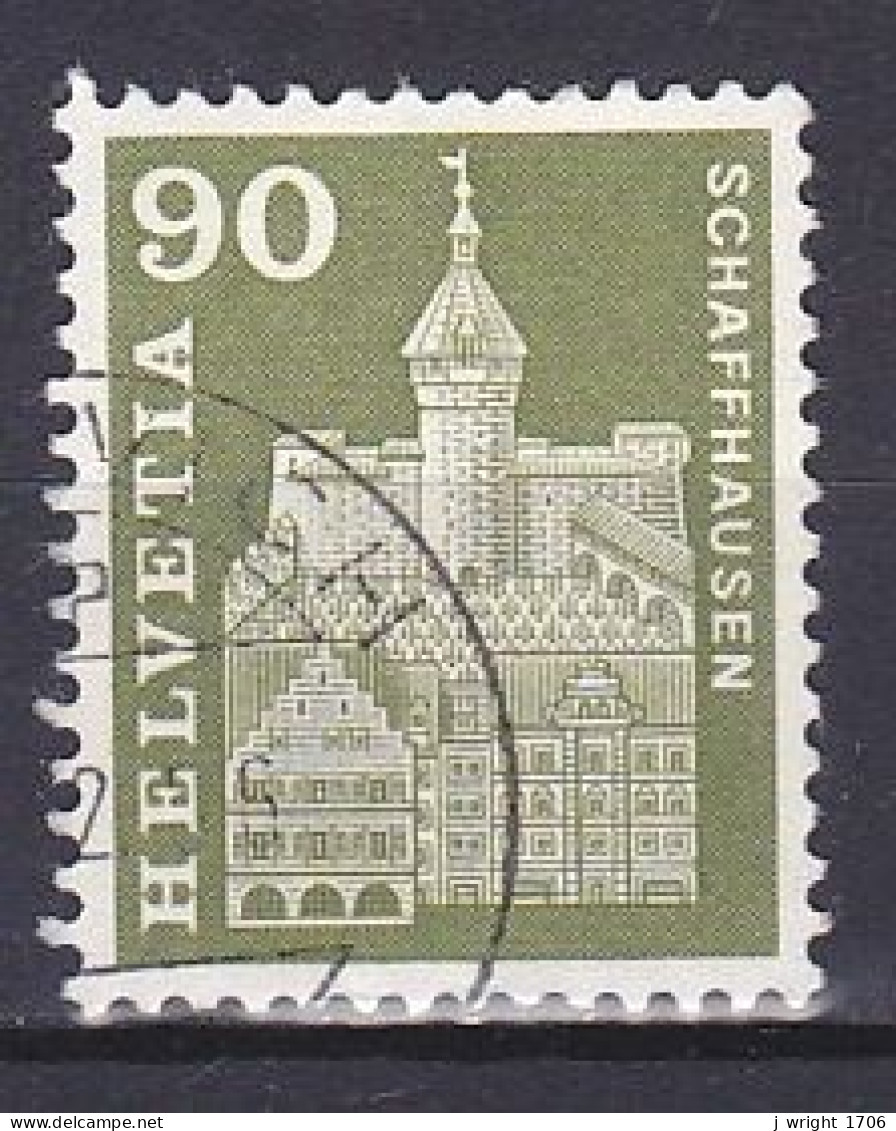 Switzerland, 1960, Monuments/Schaffhausen, 90c, USED - Used Stamps