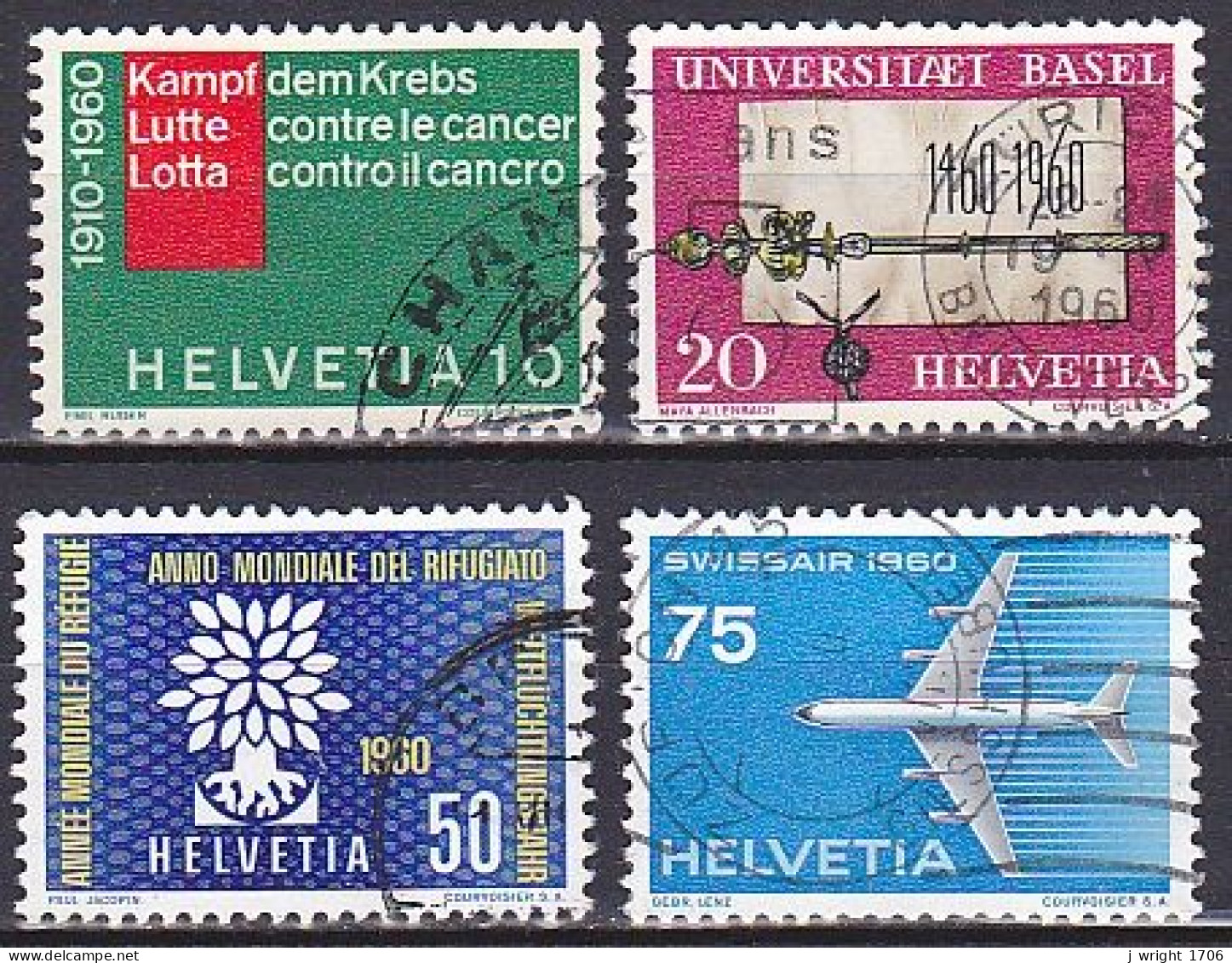 Switzerland, 1960, Publicity Issue, Set, USED - Used Stamps