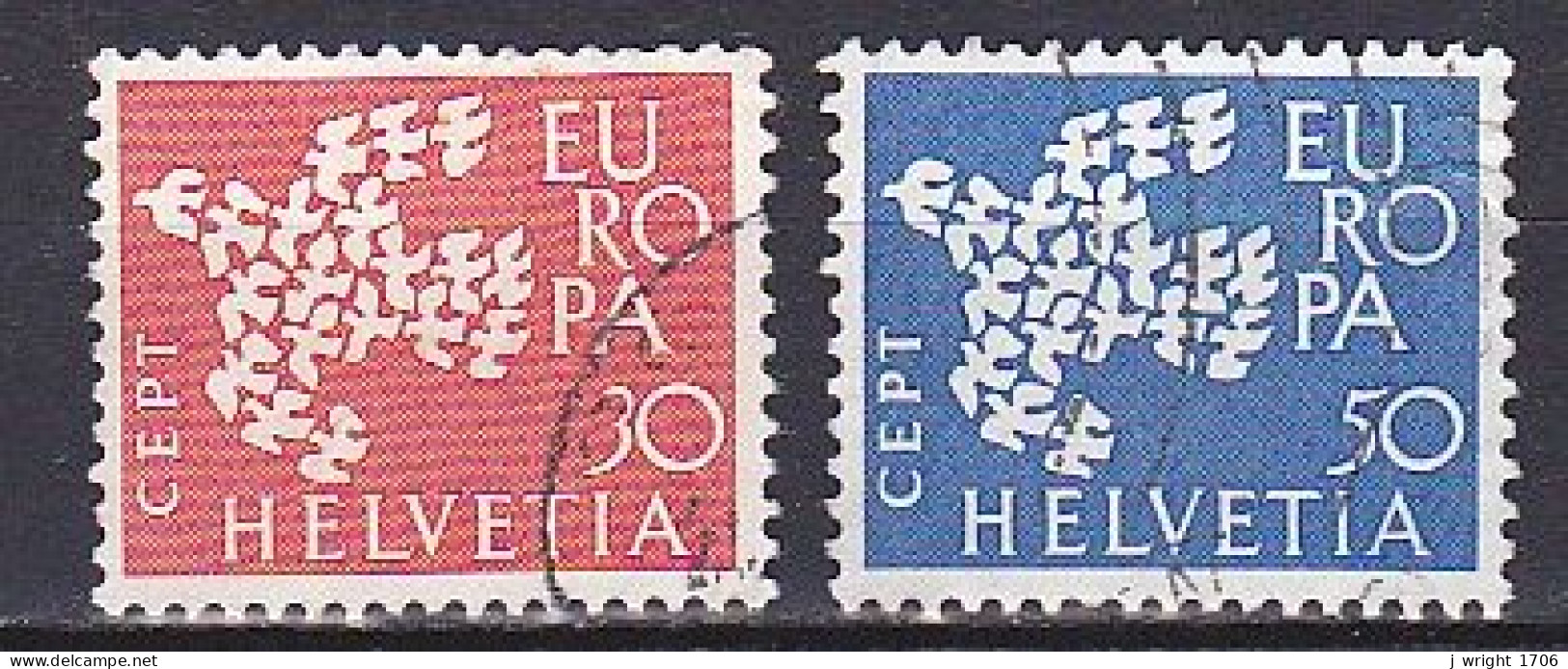 Switzerland, 1961, Europa CEPT, Set, USED - Gebraucht