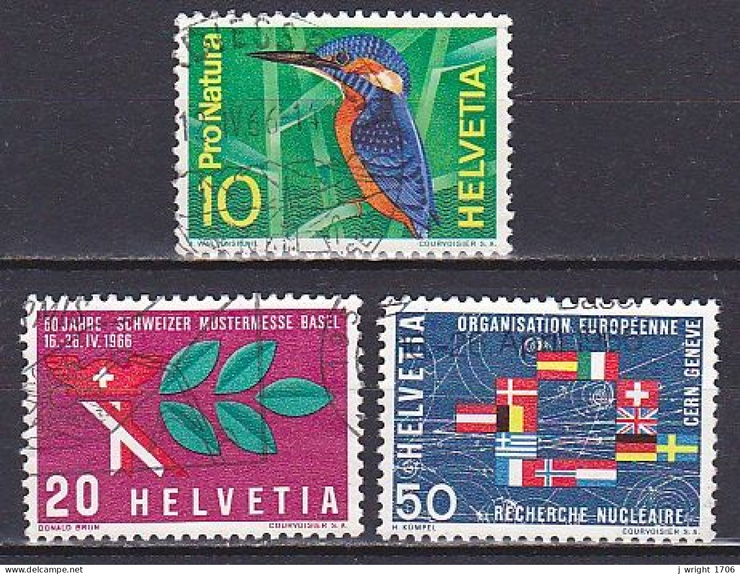 Switzerland, 1966, Publicity Issue, Set, USED - Gebruikt