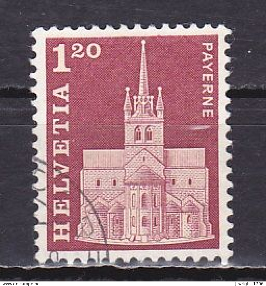 Switzerland, 1968, Monuments/Payerne, 1.20Fr, USED - Gebraucht