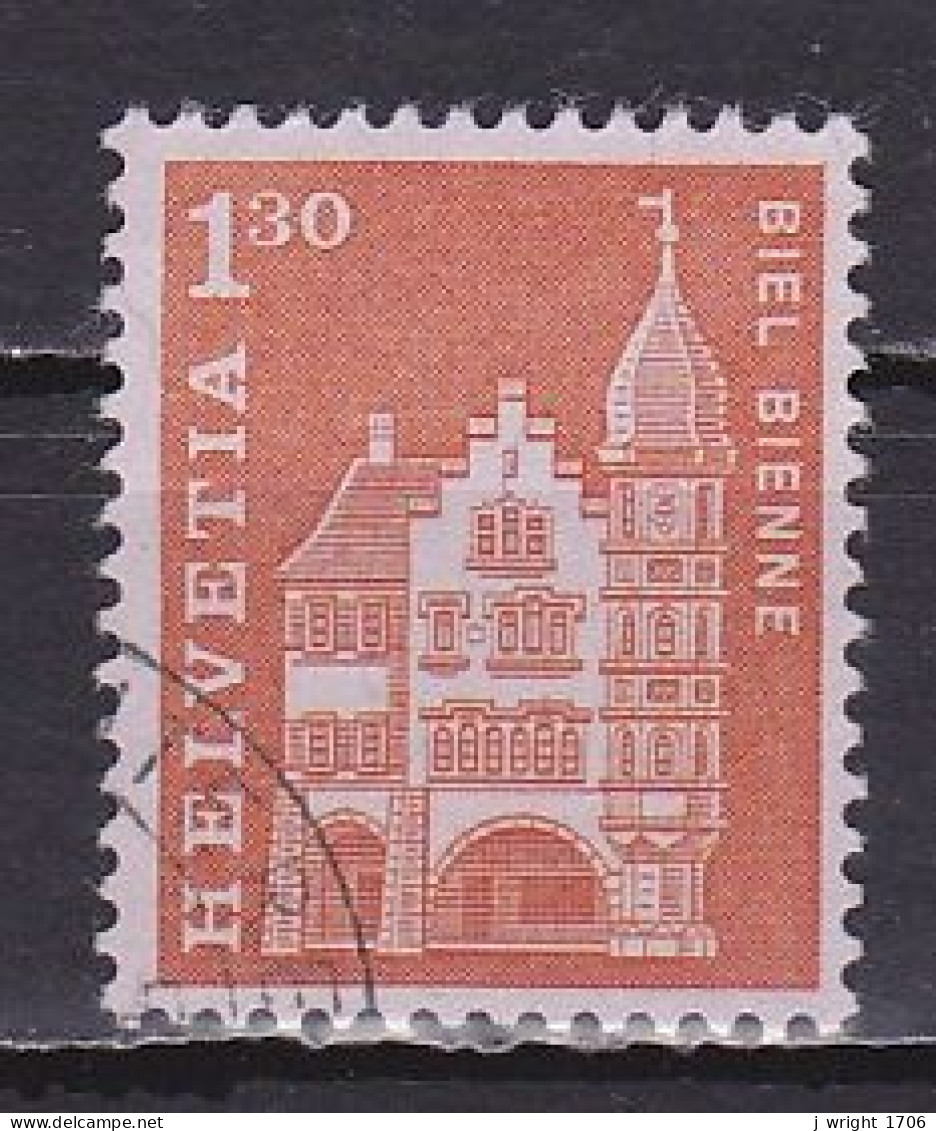 Switzerland, 1963, Monuments/Biel Bienne, 1.30Fr, USED - Used Stamps