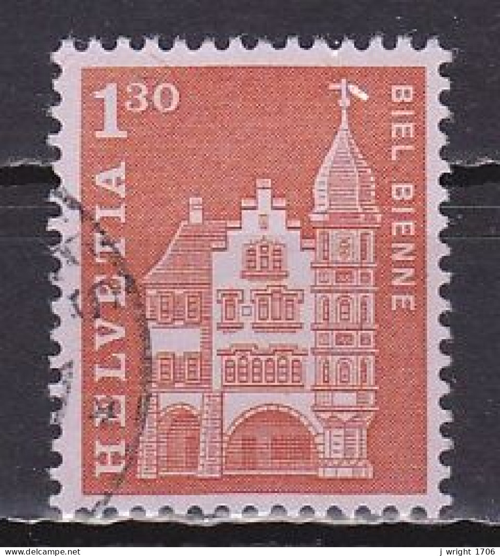 Switzerland, 1963, Monuments/Biel Bienne, 1.30Fr, USED - Gebruikt