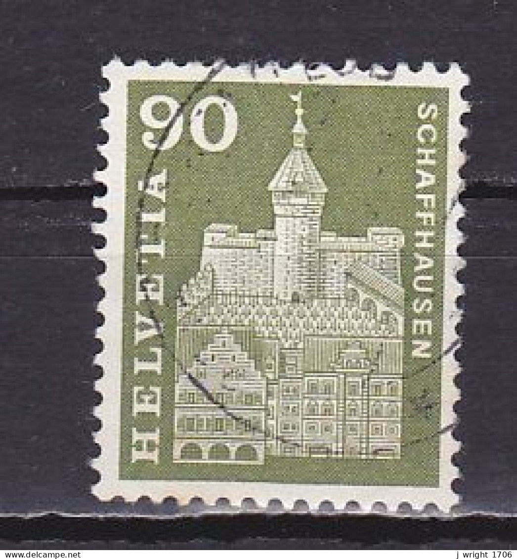 Switzerland, 1960, Monuments/Schaffhausen, 90c, USED - Gebraucht