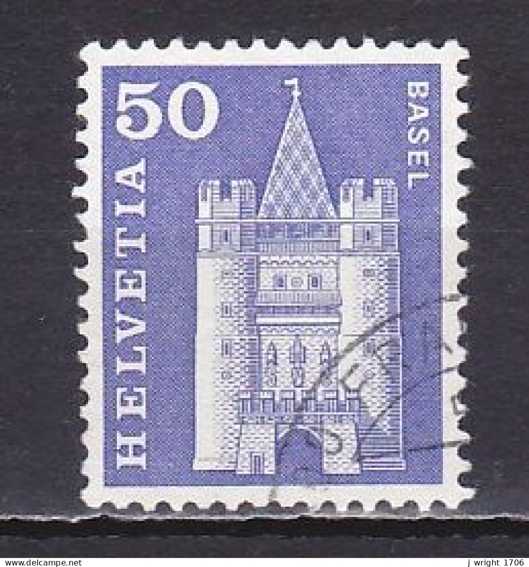 Switzerland, 1960, Monuments/Basel, 50c, USED - Used Stamps