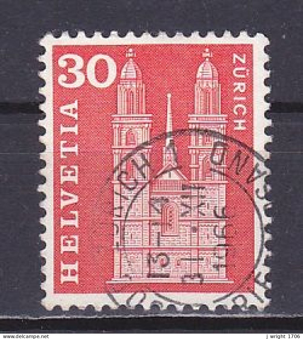 Switzerland, 1960, Monuments/Zürich, 30c, USED - Gebruikt