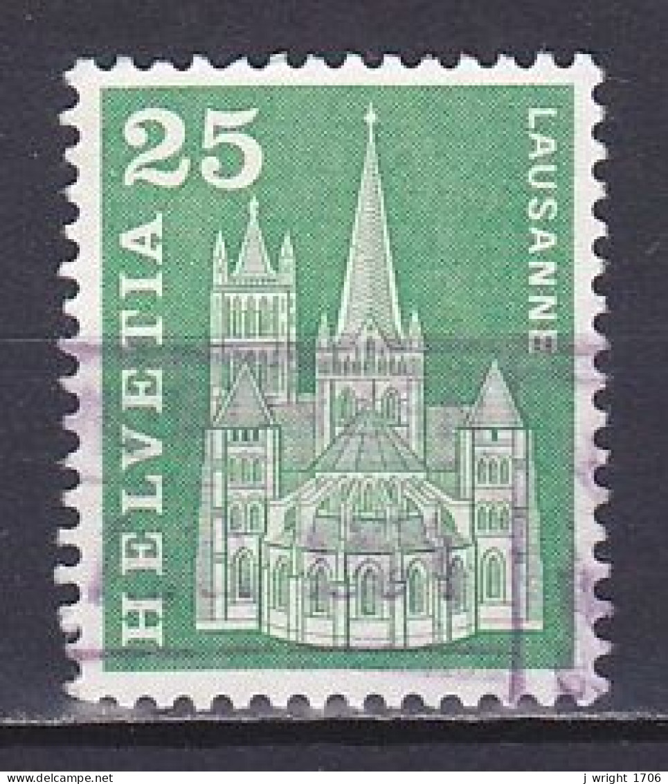 Switzerland, 1960, Monuments/Lausanne, 25c, USED - Used Stamps