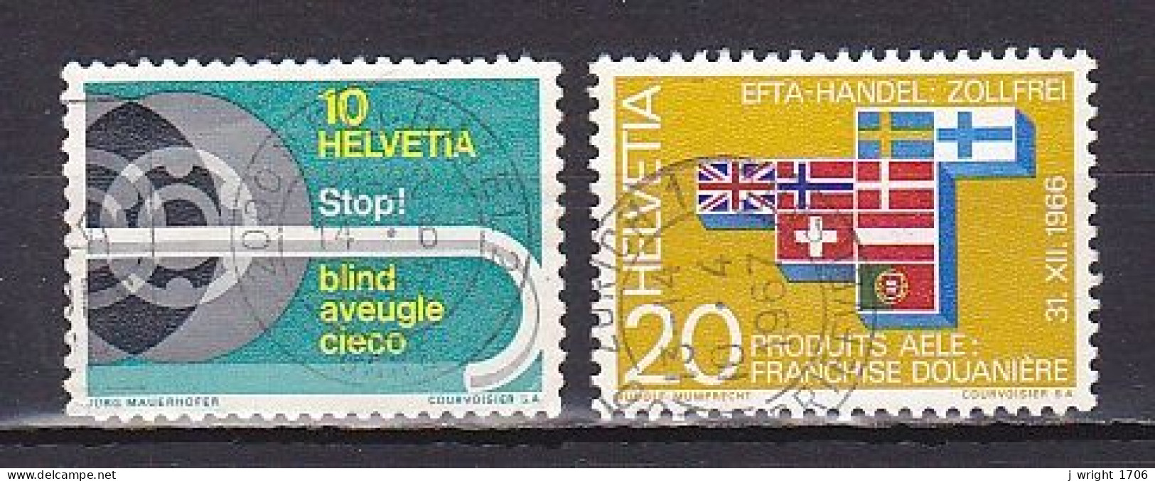 Switzerland, 1967, Publicity Issue, Set, USED - Oblitérés