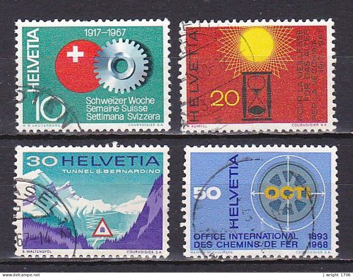 Switzerland, 1967, Publicity Issue, Set, USED - Used Stamps
