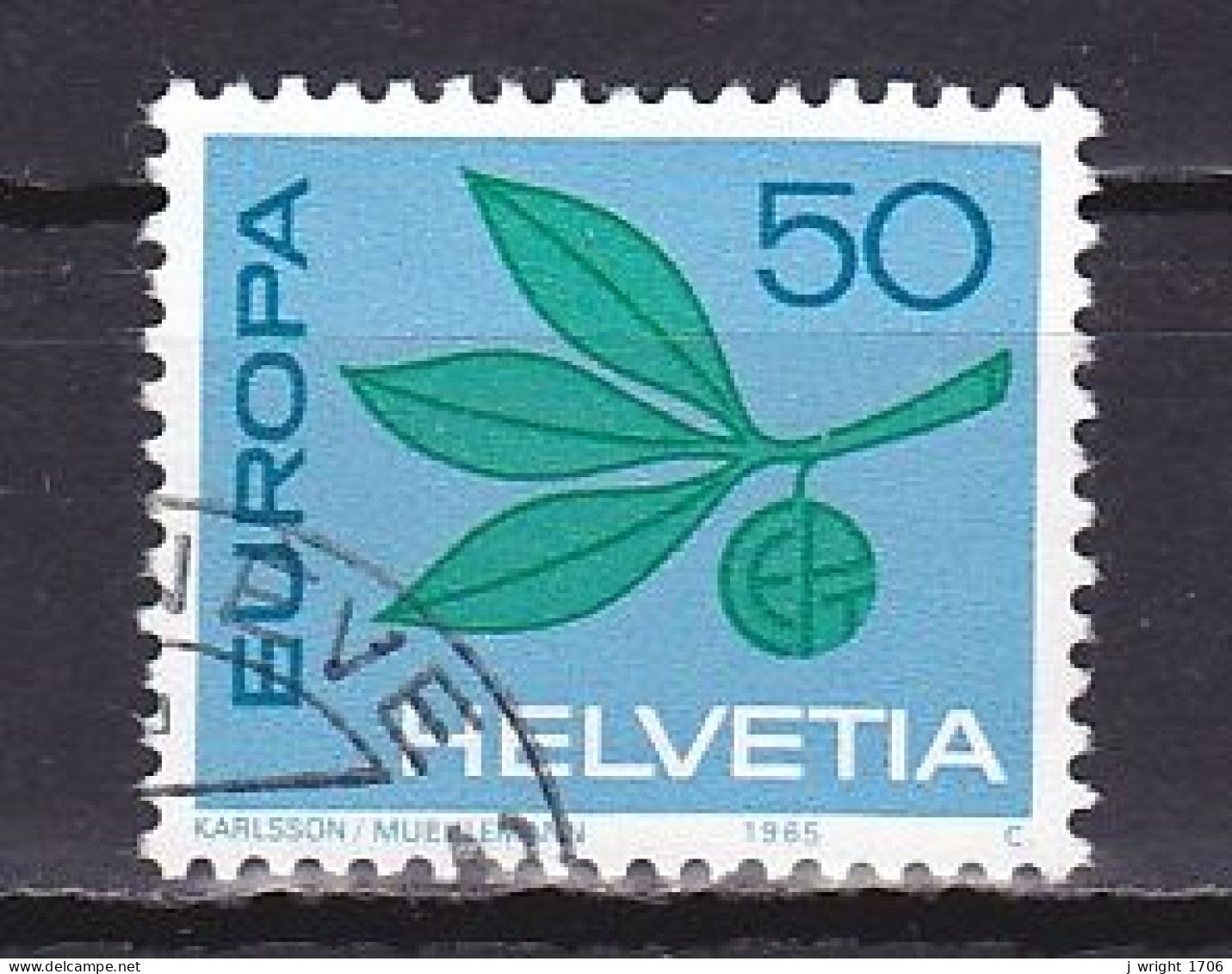 Switzerland, 1965, Europa CEPT, 50c, USED - Used Stamps