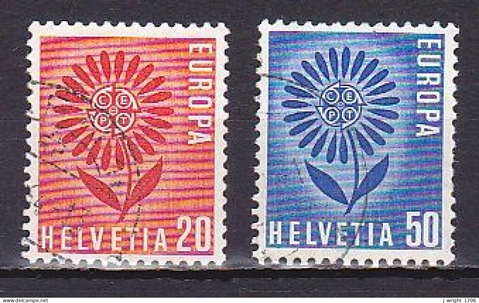 Switzerland, 1964, Europa CEPT, Set, USED - Oblitérés