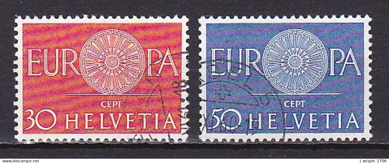 Switzerland, 1960, Europa CEPT, Set, USED - Usados