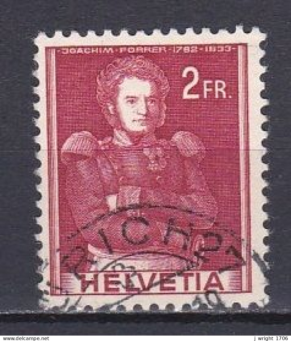 Switzerland, 1959, Historical Images/Joachim Forrer, 2Fr/Cream Paper, USED - Used Stamps