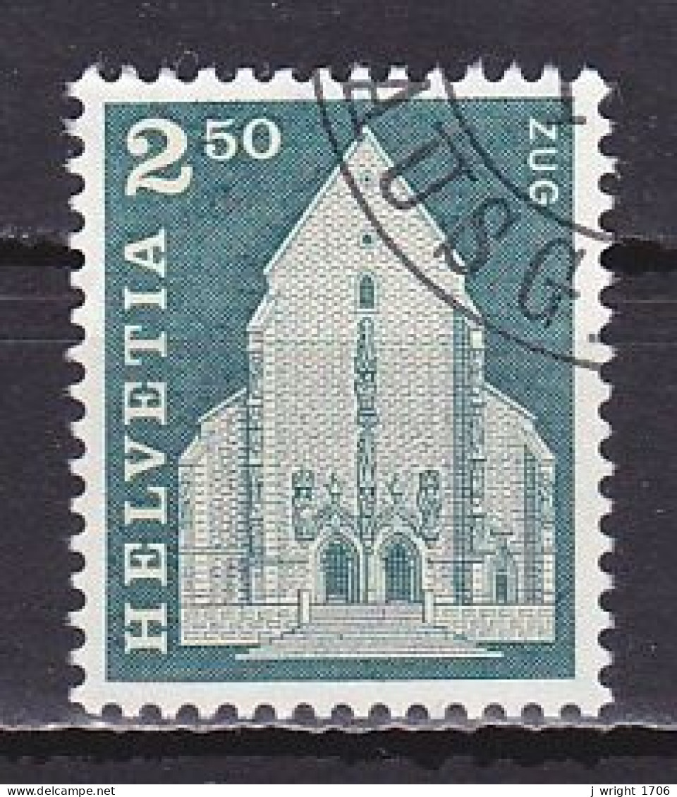 Switzerland, 1967, Monuments/Zug, 2.50Fr, CTO - Used Stamps