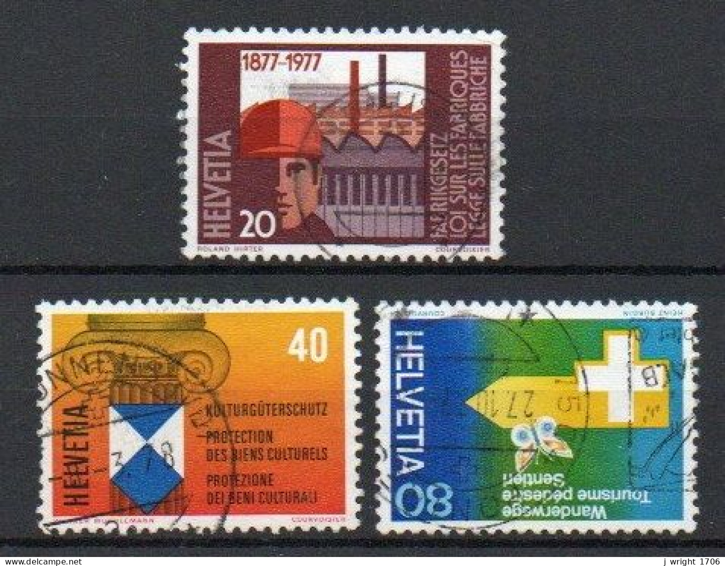 Switzerland, 1977, Publicity Issue, Set, USED - Used Stamps